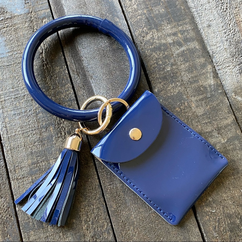 NWOT Navy Wristlet Wallet